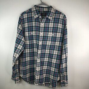 J. Crew Sportmen's Outfitter Plaid Shirt Size L